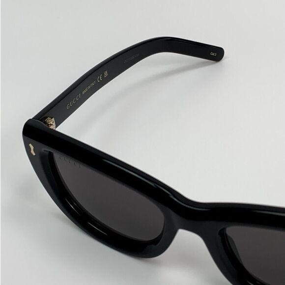 NEW Gucci Sunglasses GG1521S 001 Black Grey Women Authentic main image 6